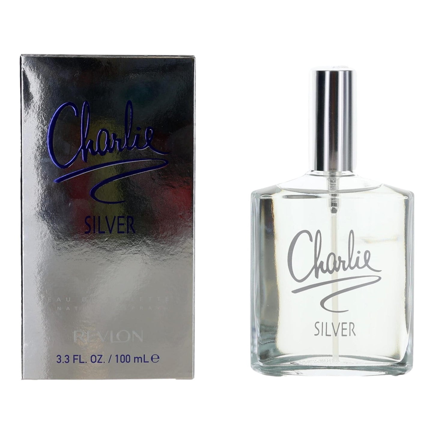 Revlon Charlie Silver by Revlon, 3.4 oz EDT Spray for Women