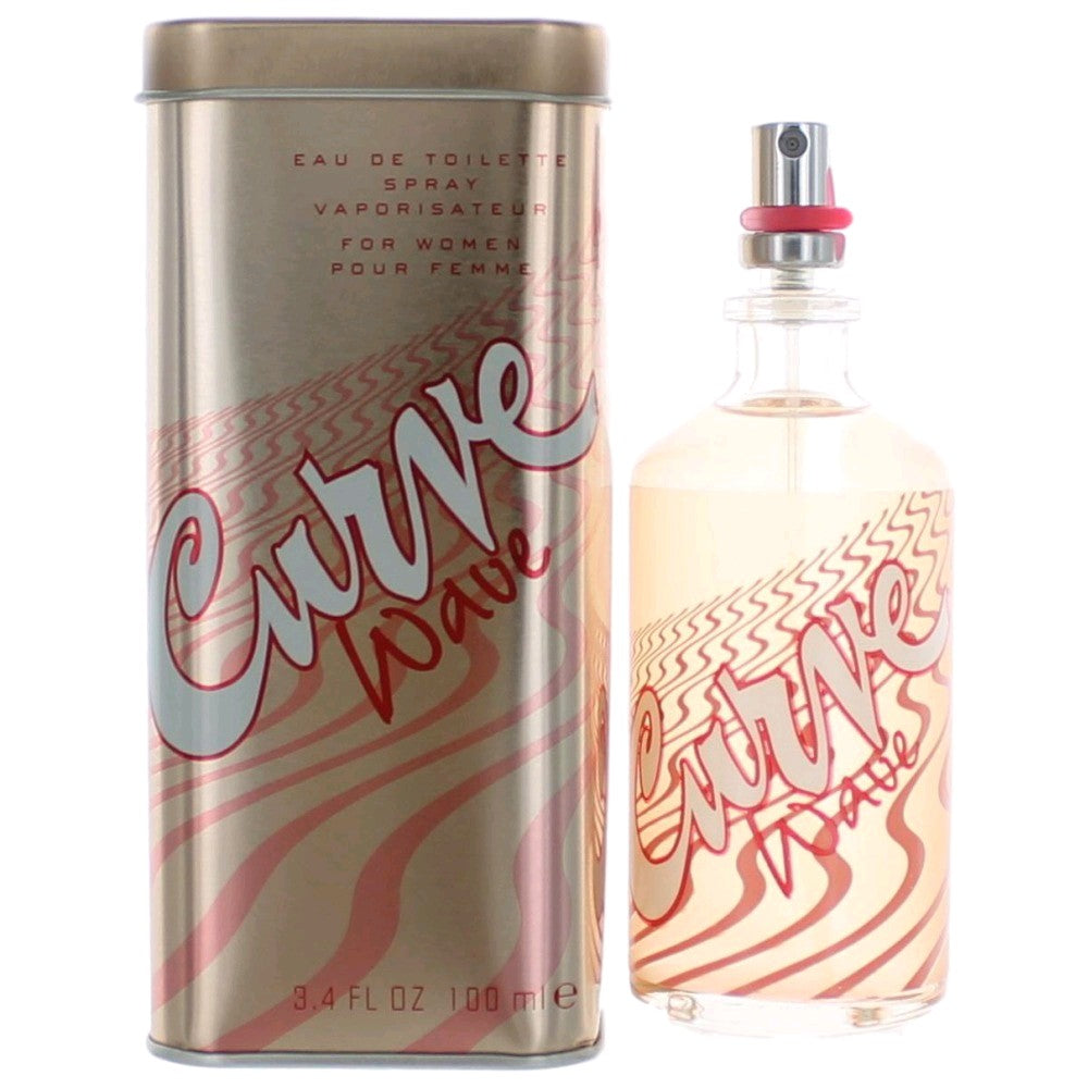 Liz Claiborne Curve Wave by Liz Claiborne, 3.4 oz EDT Spray for Women