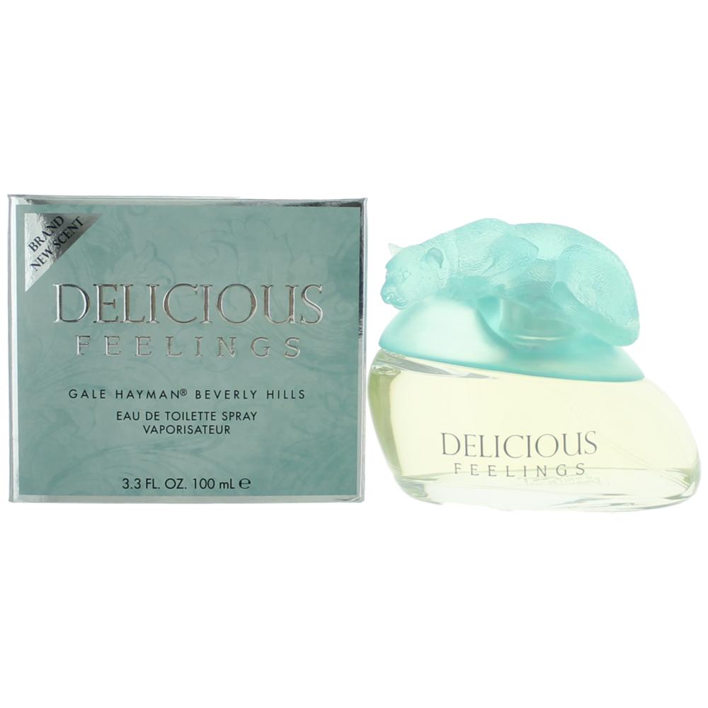 Gale Hayman Delicious Feelings by Gale Hayman, 3.3 oz EDT Spray for Women