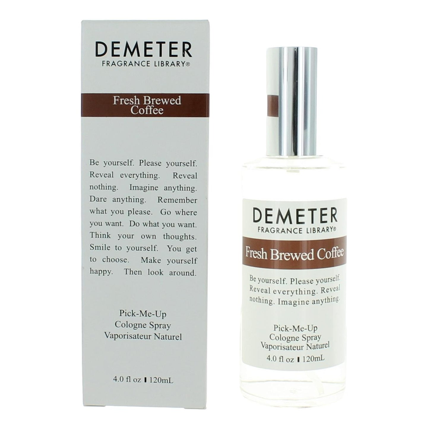 Demeter Fresh Brewed Coffee by Demeter, 4oz Pick-Me-Up Cologne Spray for Unisex