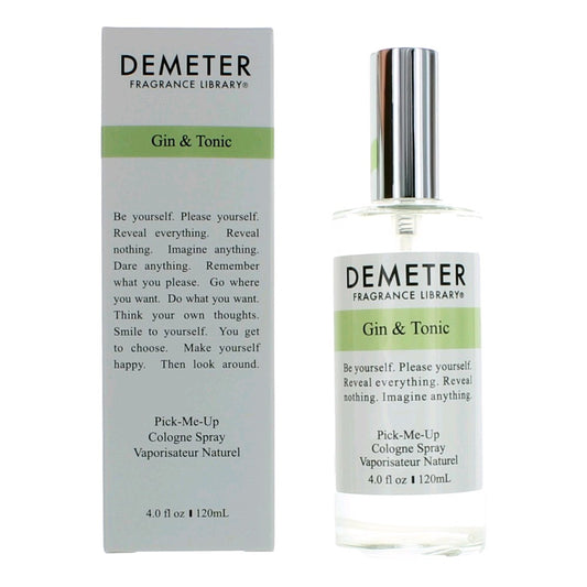 Demeter Gin & Tonic by Demeter, 4 oz Cologne Spray for Unisex