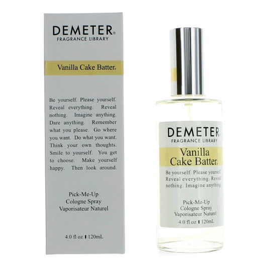 Demeter Vanilla Cake Batter by Demeter, 4 oz Cologne Spray for Women