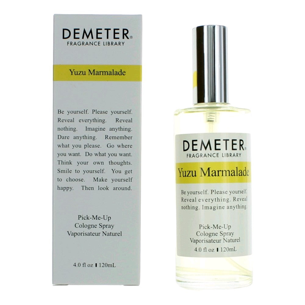 Demeter Yuzu Marmalade by Demeter, 4 oz Cologne Spray for Unisex