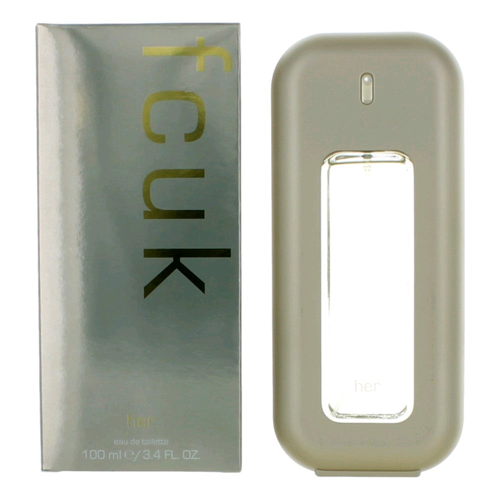 French Connection FCUK by French Connection, 3.4 oz EDT Spray for Women (F.C.U.K)
