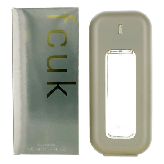 French Connection FCUK by French Connection, 3.4 oz EDT Spray for Women (F.C.U.K)