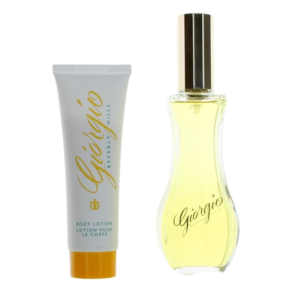 Beverly Hills Giorgio by Beverly Hills, 2 Piece Gift Set with Body Lotion for Women