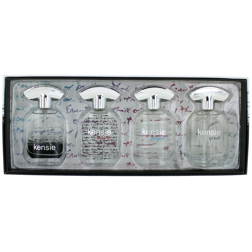 Kensie Kensie by Kensie, 4 Piece Variety Fragrance Collection for Women