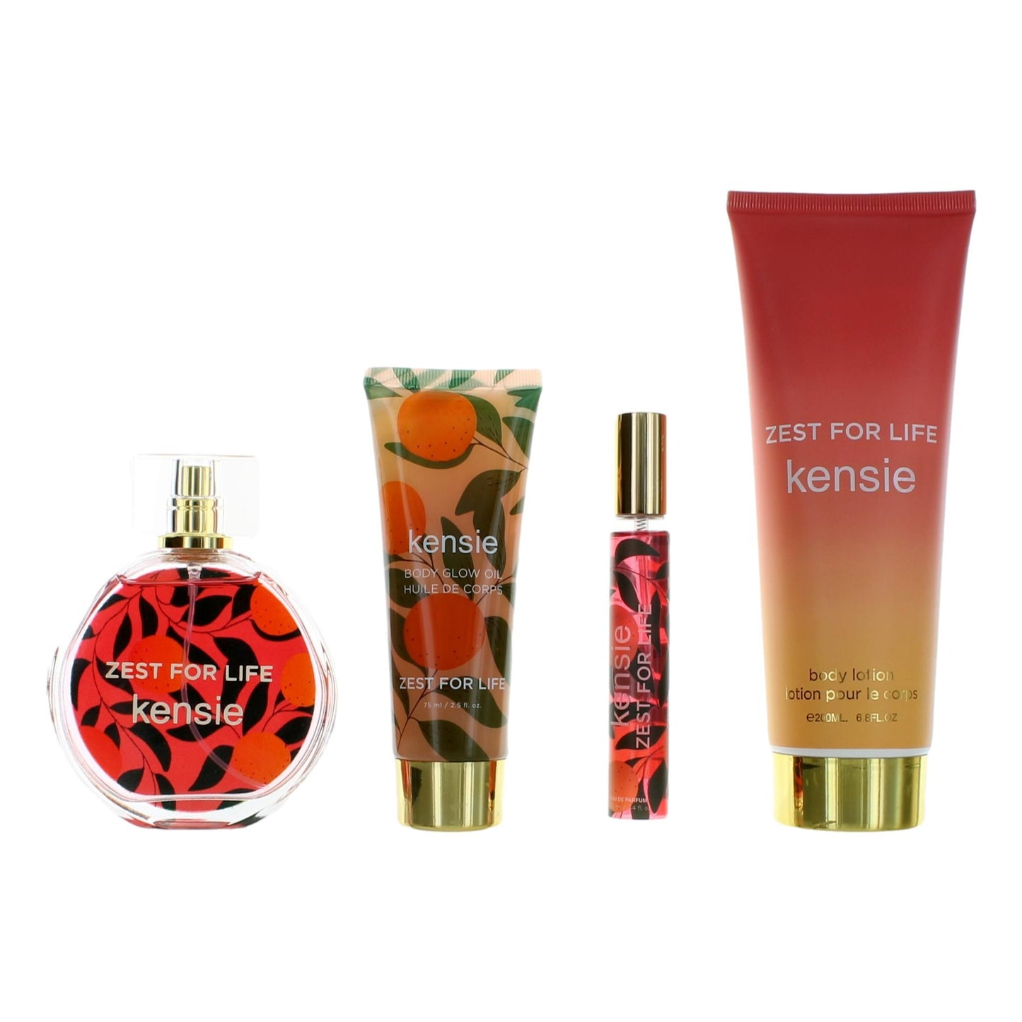 Kensie Kensie Zest For Life by Kensie, 4 Piece Gift Set for Women