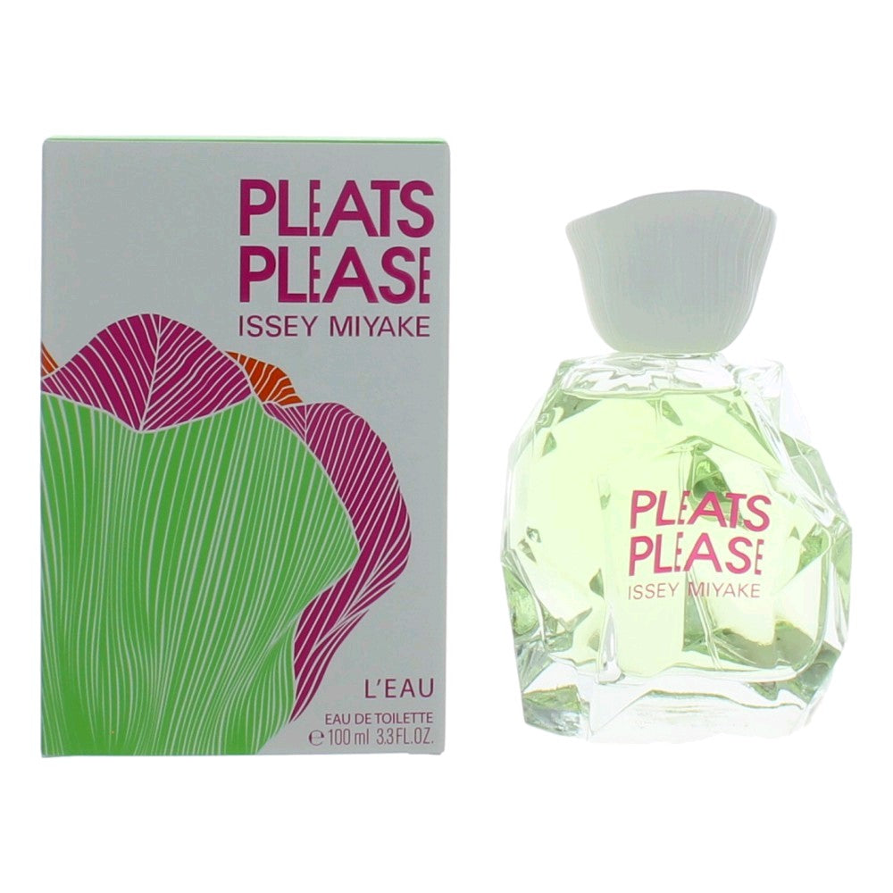 Issey Miyake Pleats Please L'eau by Issey Miyake, 3.4 oz EDT Spray for Women