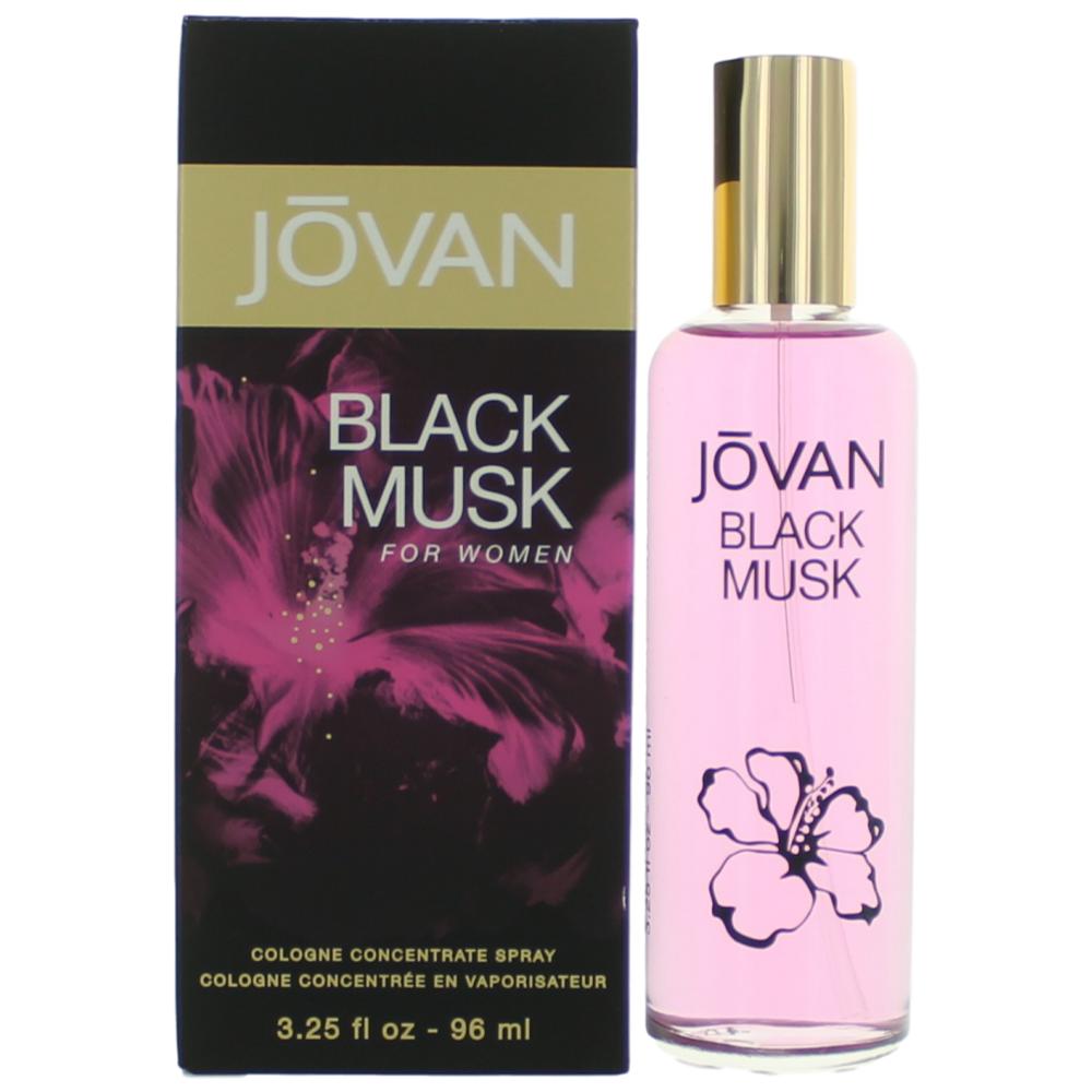 Coty Jovan Black Musk by Coty, 3.25 oz Cologne Concentrate Spray for Women