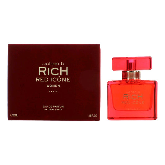 Johan.b Rich Icone Red by Johan B, 2.8 oz EDP Spray for Women