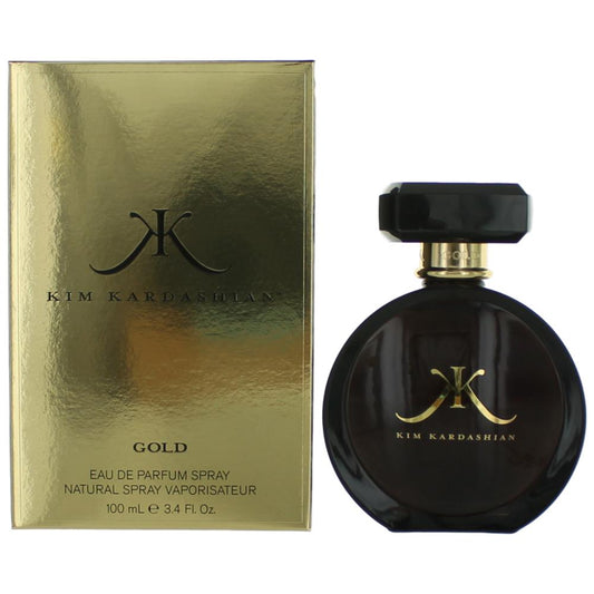 Kim Kardashian Kim Kardashian Gold by Kim Kardashian, 3.4 oz EDP Spray for Women