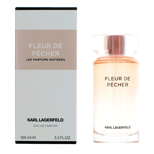 Karl Lagerfeld Fleur De Pecher by Karl Lagerfeld, 3.3 oz EDP Spray for Women