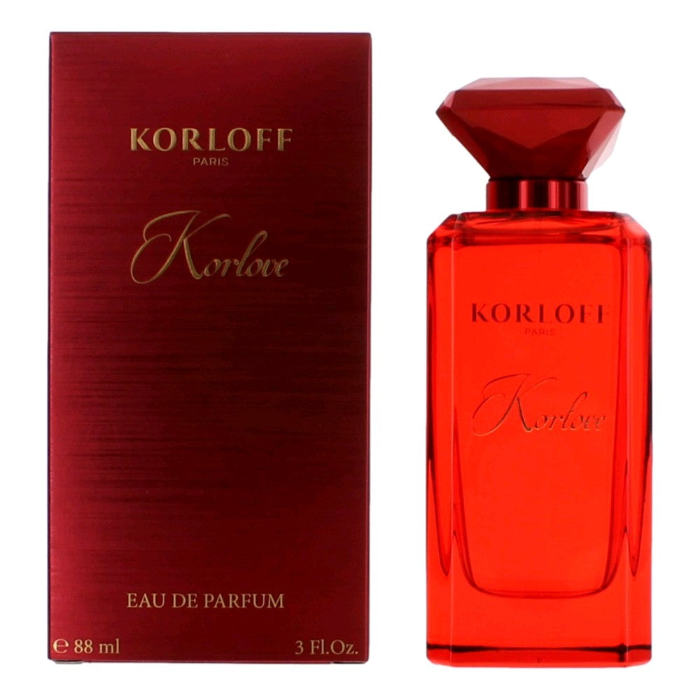 Korloff Korloff Korlove by Korloff, 3 oz EDP Spray for Women