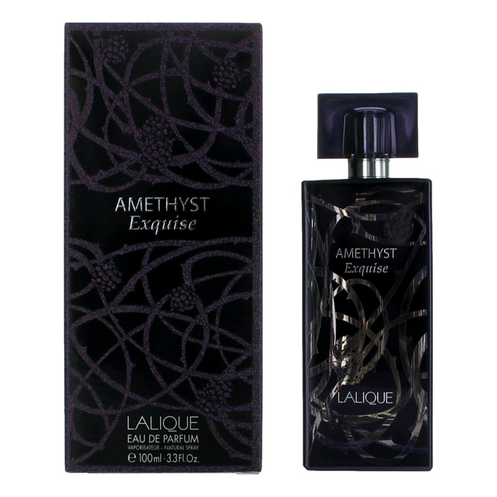 Lalique Amethyst Exquise by Lalique, 3.3 oz EDP Spray for Women