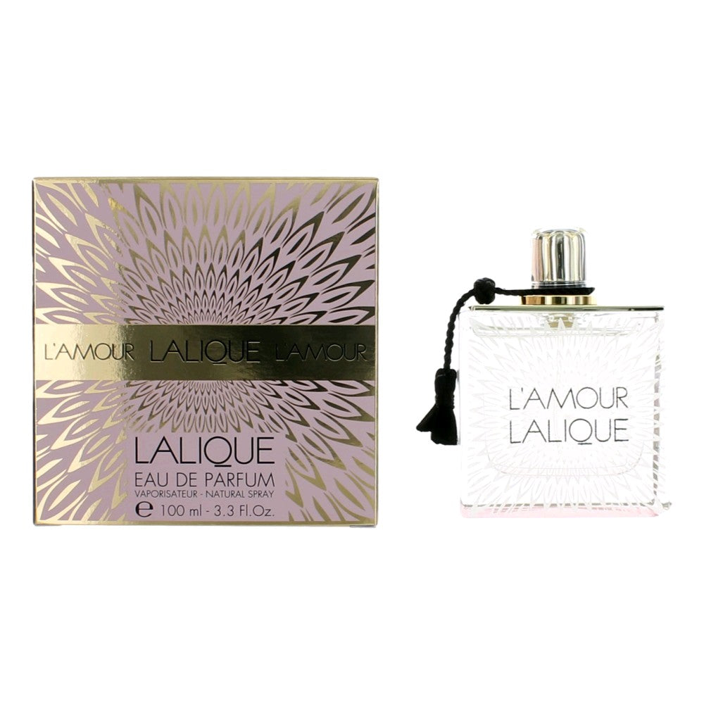 Lalique L'Amour by Lalique, 3.3 oz EDP Spray for Women