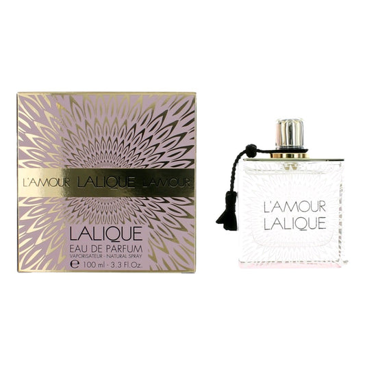 Lalique L'Amour by Lalique, 3.3 oz EDP Spray for Women