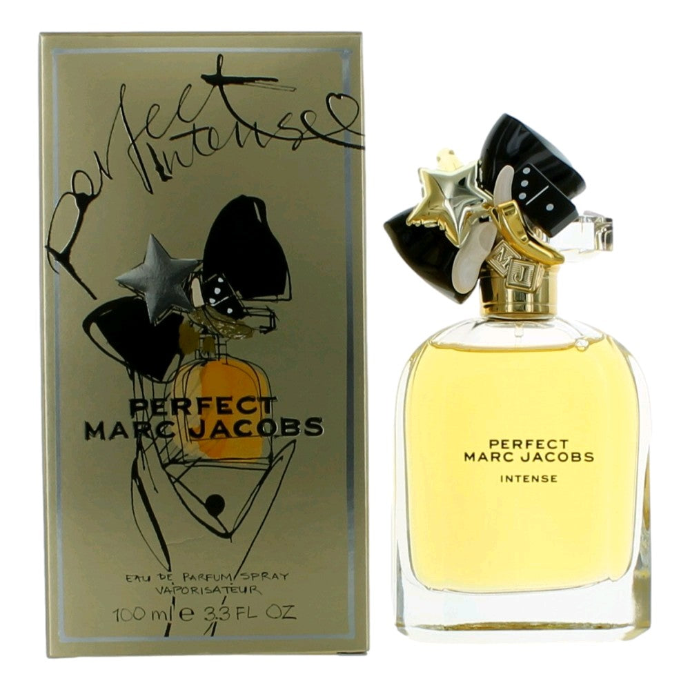 Marc Jacobs Perfect Intense by Marc Jacobs, 3.3 oz EDP Spray for Women