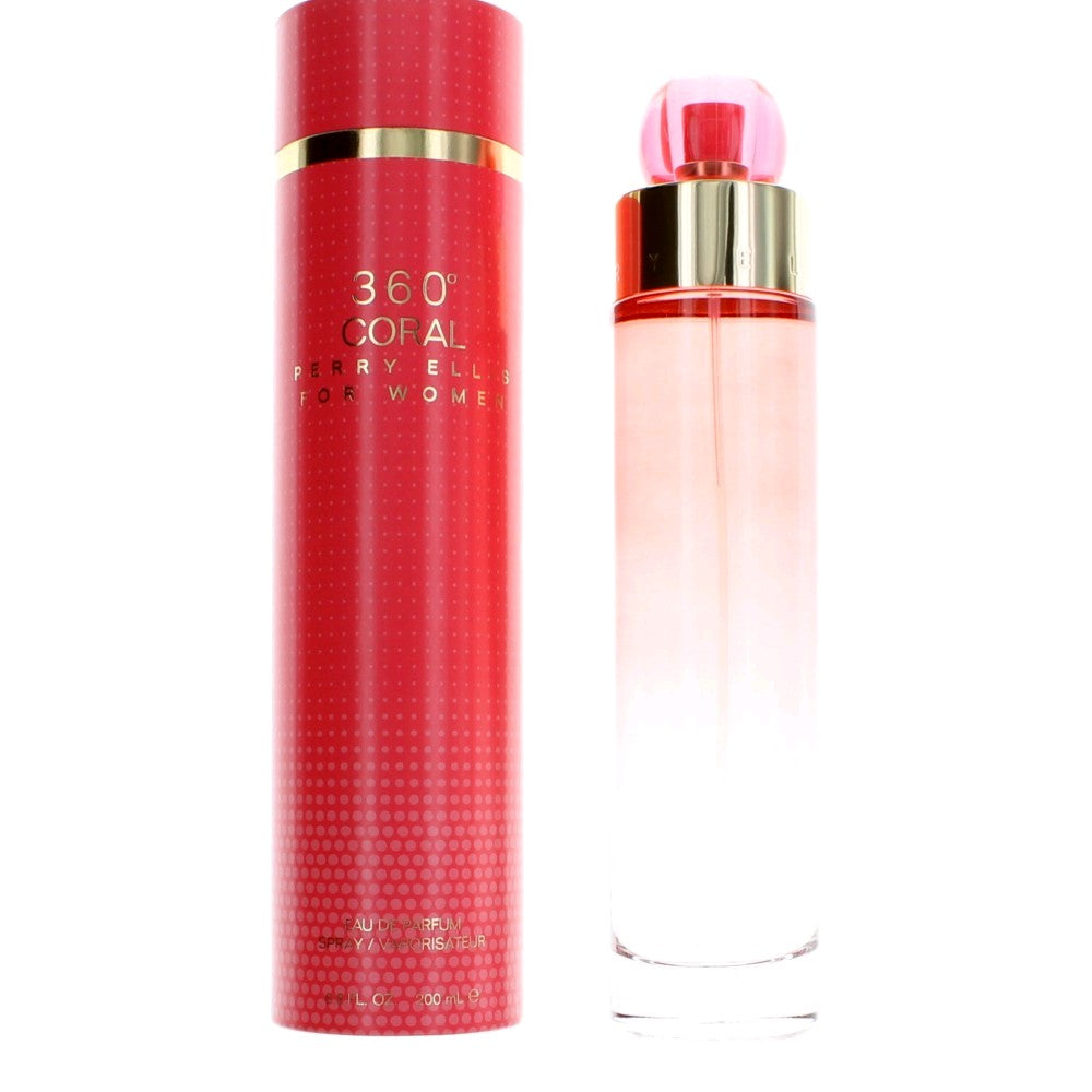 Perry Ellis Perry Ellis 360 Coral by Perry Ellis, 6.8 oz EDT Spray for Women