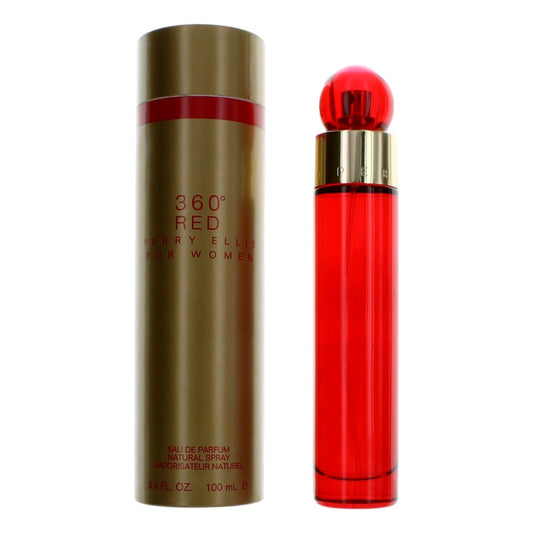 Perry Ellis Perry Ellis 360 Red by Perry Ellis, 3.4 oz EDP Spray for Women