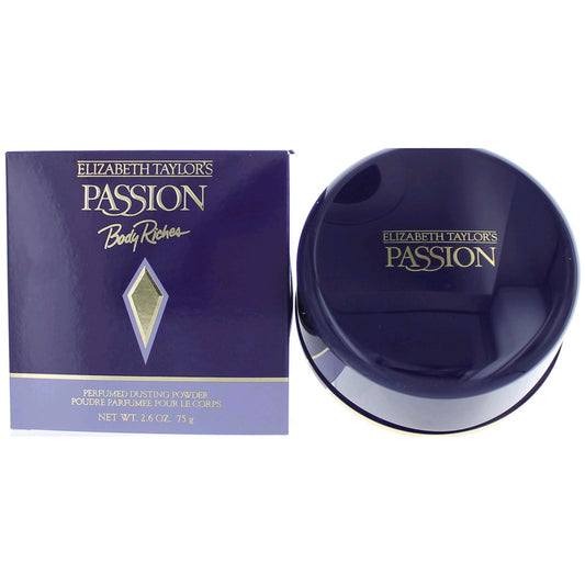 Elizabeth Taylor Passion by Elizabeth Taylor, 2.6 oz Perfumed Dusting Powder for Women