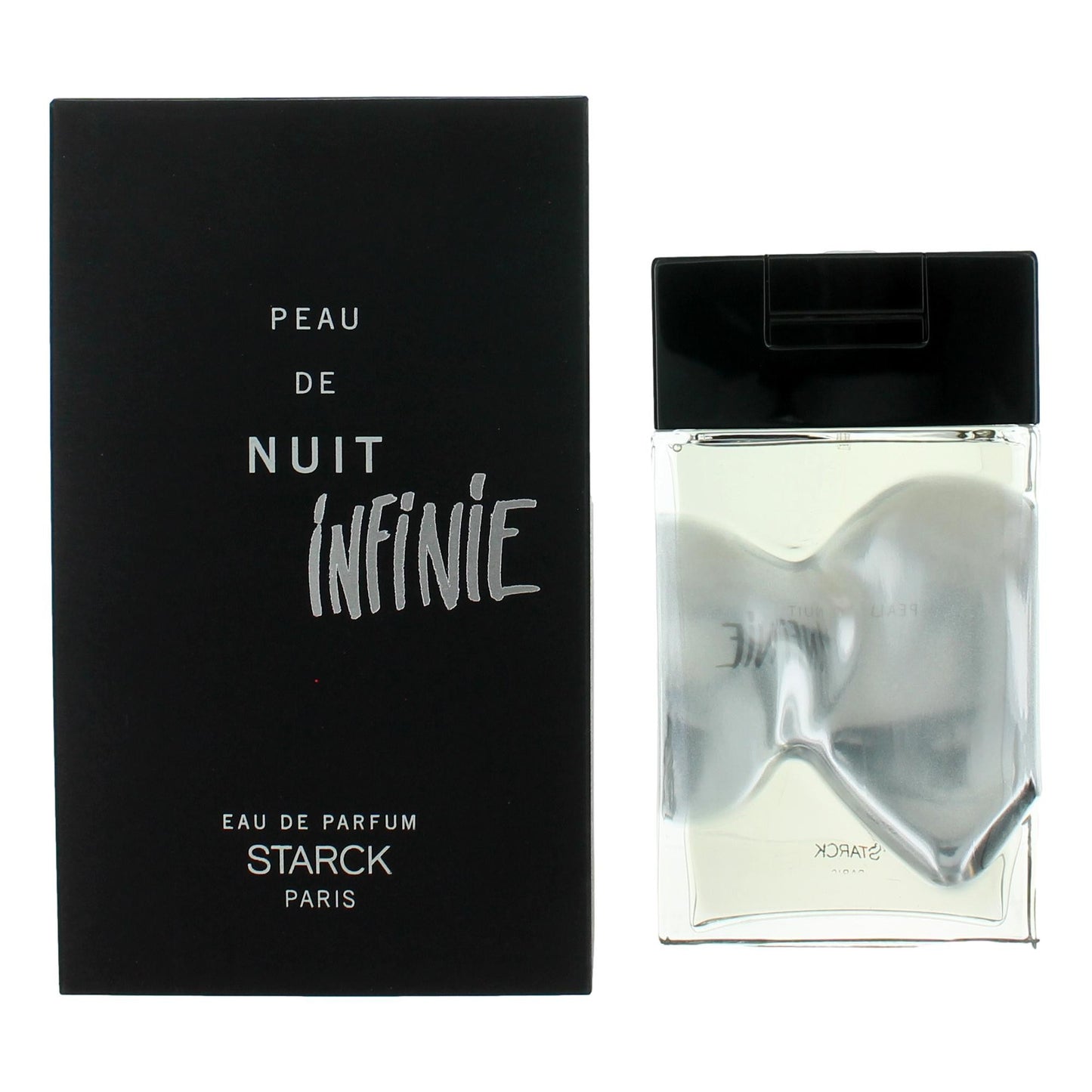 Philippe Starck Peau De Nuit Infinie by Philippe Starck, 3 oz EDP Spray for Men