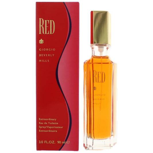 Beverly Hills Red by Beverly Hills, 3 oz EDT Spray for Women