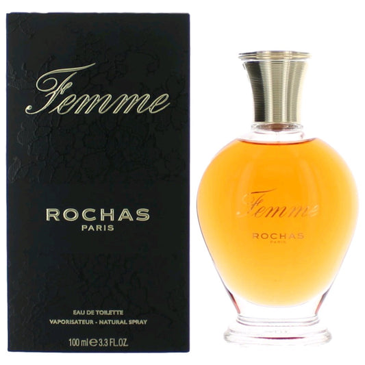 Rochas Femme by Rochas, 3.3 oz EDT Spray for Women
