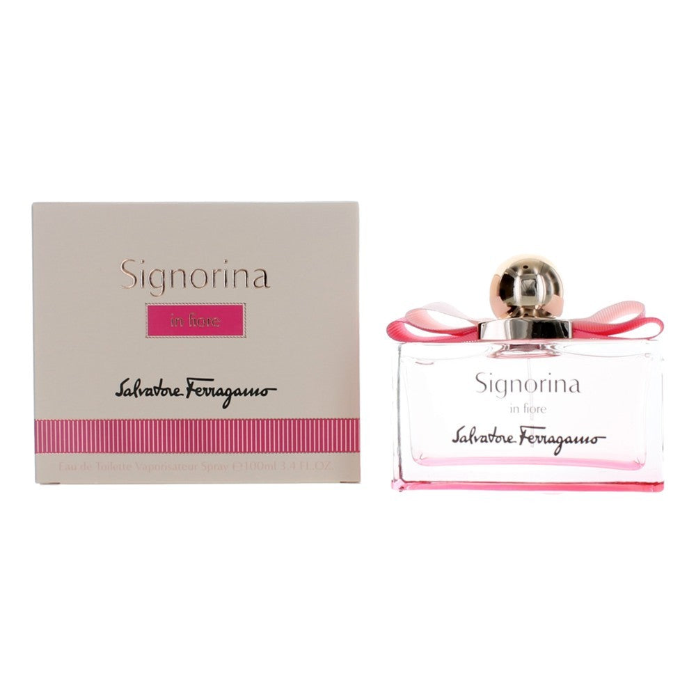 Salvatore Ferragamo Signorina In Fiore by Salvatore Ferragamo, 3.4 oz EDT Spray for Women