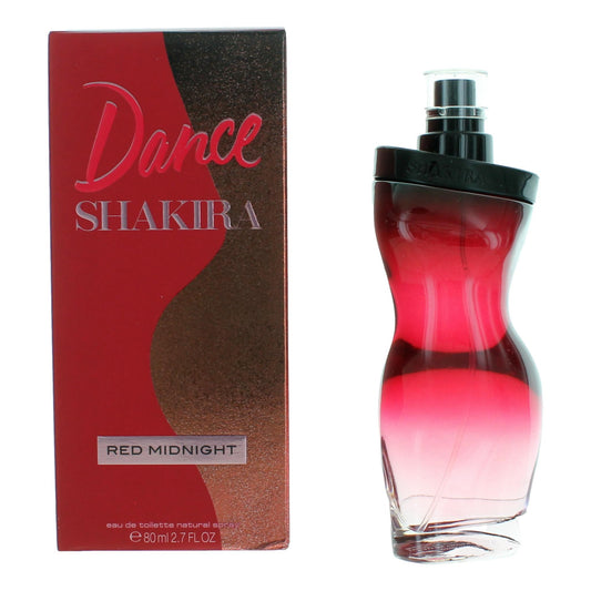 Shakira Dance Midnight Red by Shakira, 2.7 oz Eau De Tolette Spray for Women