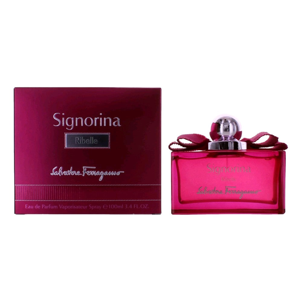 Salvatore Ferragamo Signorina Ribelle by Salvatore Ferragamo, 3.4 oz EDP Spray for Women