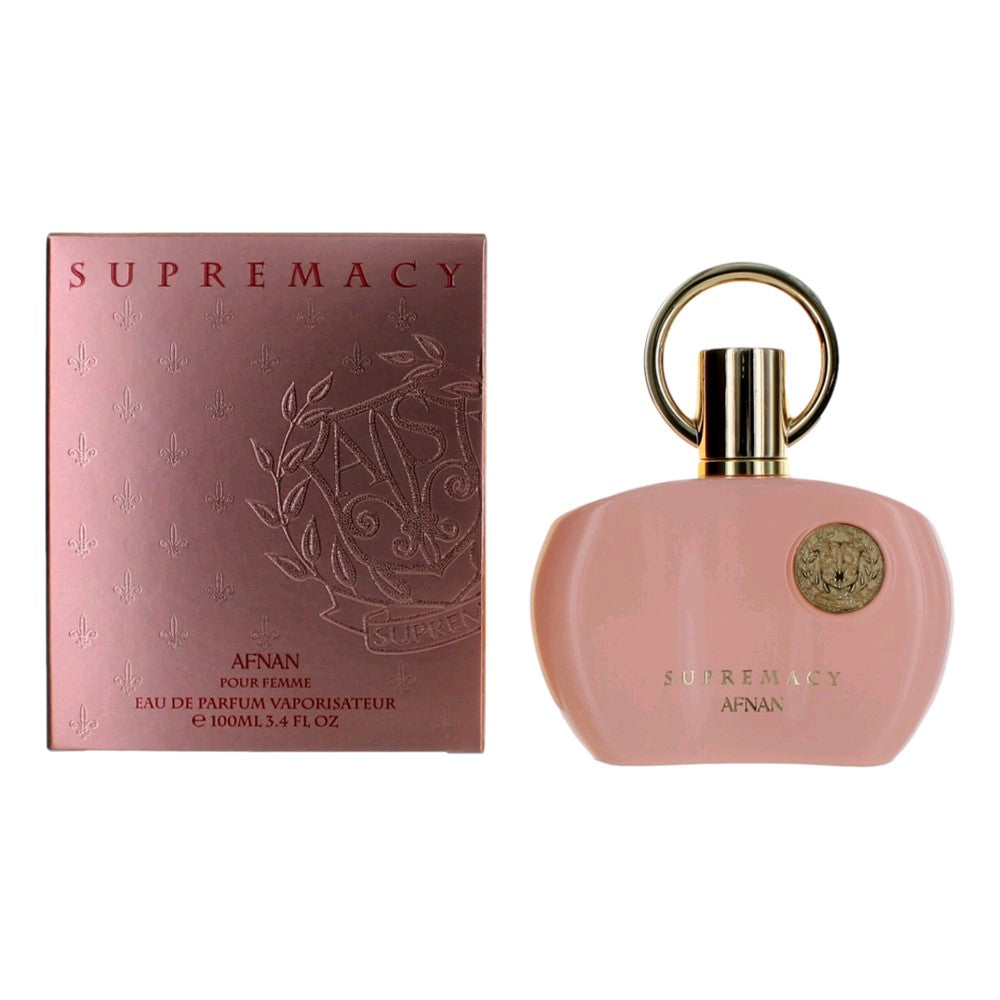 Afnan Supremacy Pink by Afnan, 3.4 oz EDP Spray for Women