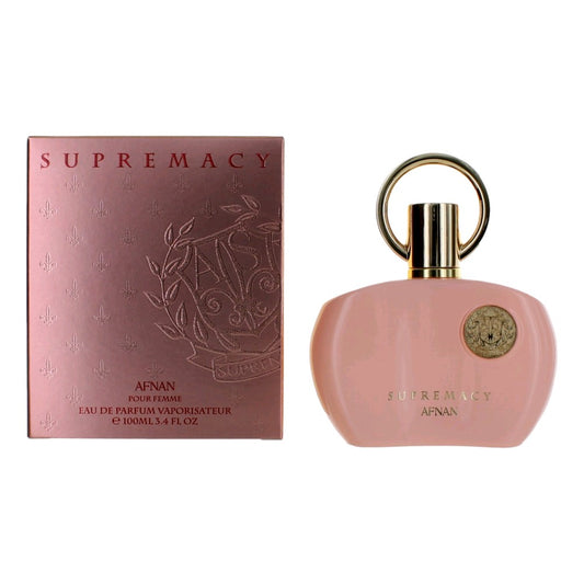 Afnan Supremacy Pink by Afnan, 3.4 oz EDP Spray for Women