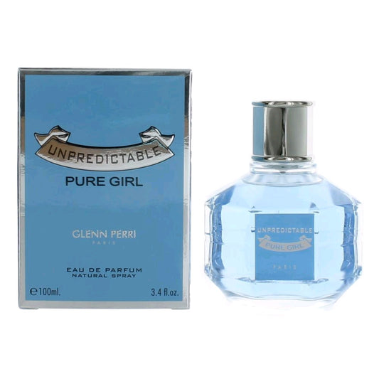 Glenn Perri Unpredictable Pure Girl by Glenn Perri, 3.4 oz EDP Spray for Women