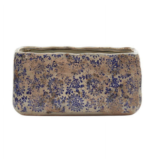 10" Tuscan Ceramic Rectangle Planter