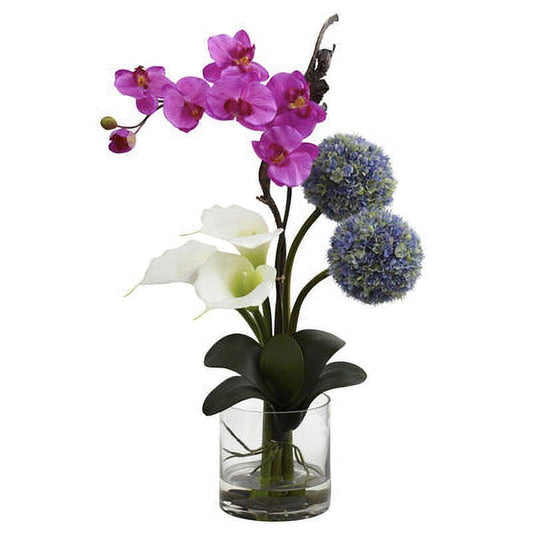 Calla Orchid & Ball flower Arrangement