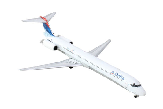 GeminiJets McDonnell Douglas MD-88 Commercial Aircraft "Delta Air Lines" (N941DL) White with Red and Blue Tail 1/400 Diecast Model Airplane by GeminiJets