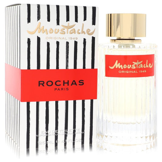 Moustache by Rochas Eau De Toilette Spray 4.1 oz for Men