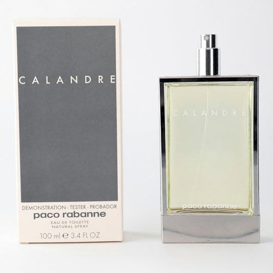 Calandre by Paco Rabanne, 3.4 oz EDT Spray for Women TESTER